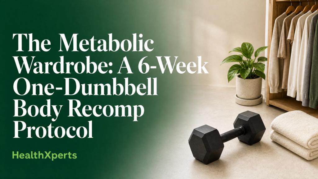 Metabolic wardrobe 6-week one-dumbbell body recomp protocol